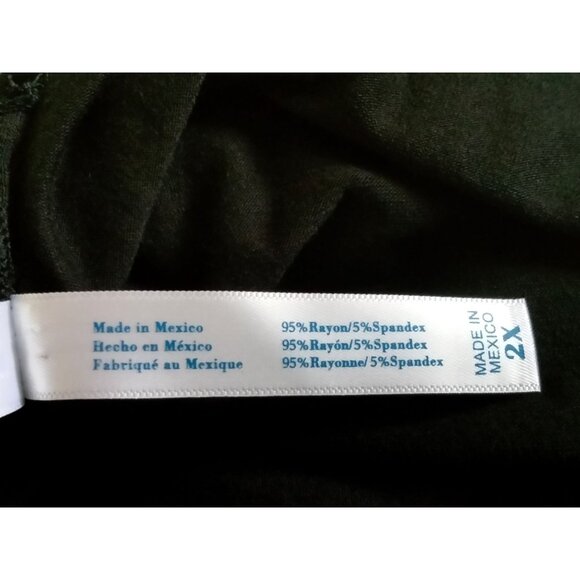 Beachbody Black Activewear Top Plus Size 2X "Better Together" Slogan Open Back - Picture 6 of 6